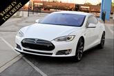 Photo of 2015 Pearl White Tesla Model S