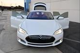 Thumbnail of 2015 Pearl White Tesla Model S