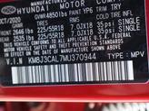 Thumbnail of 2021 Red Crimson Hyundai TUCSON