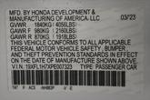 Thumbnail of 2023 Platinum White Honda Civic
