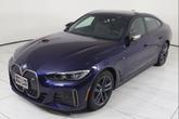 Thumbnail of 2024 Blue BMW i4 Gran Coupe