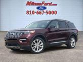 Photo of 2022 Burgundy Ford Explorer