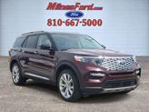 Thumbnail of 2022 Burgundy Ford Explorer