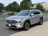 Thumbnail of 2022 Shimmering Silver Pearl Hyundai SANTA FE
