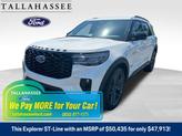 Photo of 2025 Star White Ford Explorer