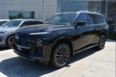 Thumbnail of 2025 Mineral Black INFINITI QX80