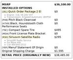 Thumbnail of 2023 Pitch Black Clearcoat Dodge Challenger