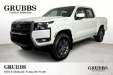 Photo of 2025 Glacier White Nissan Frontier