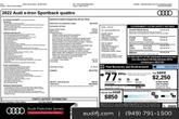 Thumbnail of 2022 Glacier White Metallic Audi e-tron Sportback