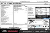 Thumbnail of 2022 Glacier White Metallic Audi A4