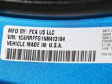 Thumbnail of 2022 Hydro Blue Pearlcoat RAM 1500