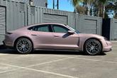 Thumbnail of 2022 Frozen Berry Metallic Porsche Taycan