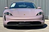 Thumbnail of 2022 Frozen Berry Metallic Porsche Taycan