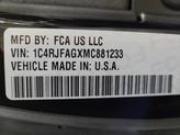 Thumbnail of 2021 Diamond Black Crystal Pearlcoat Jeep Grand Cherokee