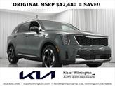Photo of 2025 Cityscape Green Kia Sorento Hybrid