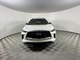 Thumbnail of 2025 Majestic White/Black Obsidian INFINITI QX60