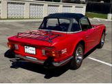 Thumbnail of 1974 Red Triumph TR6