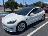 Photo of 2021 White Tesla Model 3