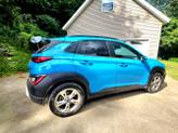 Thumbnail of 2022 Blue Hyundai KONA