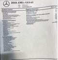 Thumbnail of 2018 Silver Mercedes-Benz AMG GLS 63