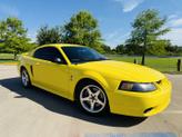Photo of 2001 Yellow Ford Mustang