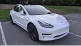 Thumbnail of 2018 White Tesla Model 3