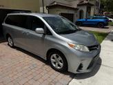 Thumbnail of 2020 Silver Toyota Sienna