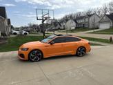 Photo of 2022 Orange Audi RS 5