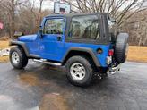 Thumbnail of 1997 Blue Jeep Wrangler