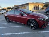 Thumbnail of 2022 Red Mercedes-Benz EQS 580