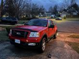 Thumbnail of 2005 Red Ford F-150