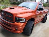 Thumbnail of 2005 Orange Dodge Ram 1500