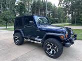 Photo of 2006 Blue Jeep Wrangler