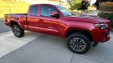 Thumbnail of 2021 Red Toyota Tacoma