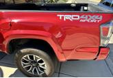 Thumbnail of 2021 Red Toyota Tacoma