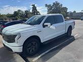 Photo of 2023 White Ford F-150 Lightning