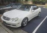 Photo of 2008 White Mercedes-Benz CLK-Class