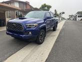Thumbnail of 2022 Blue Toyota Tacoma
