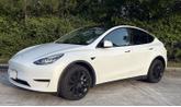 Photo of 2021 White Tesla Model Y