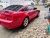 Photo of 2008 Red Ford Mustang