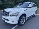 Thumbnail of 2014 White INFINITI QX80