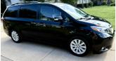 Thumbnail of 2015 Black Toyota Sienna