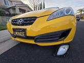Thumbnail of 2011 Yellow Hyundai Genesis Coupe