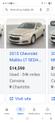 Thumbnail of 2014 Gold Chevrolet Malibu