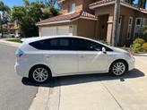 Thumbnail of 2014 White Toyota Prius v