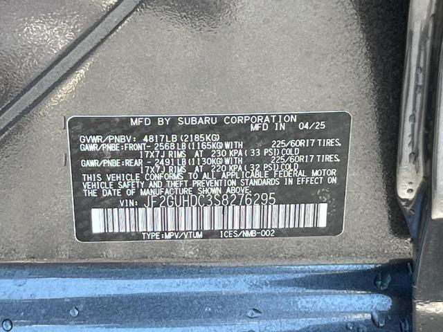 Photo of 2025 Gray Subaru Crosstrek