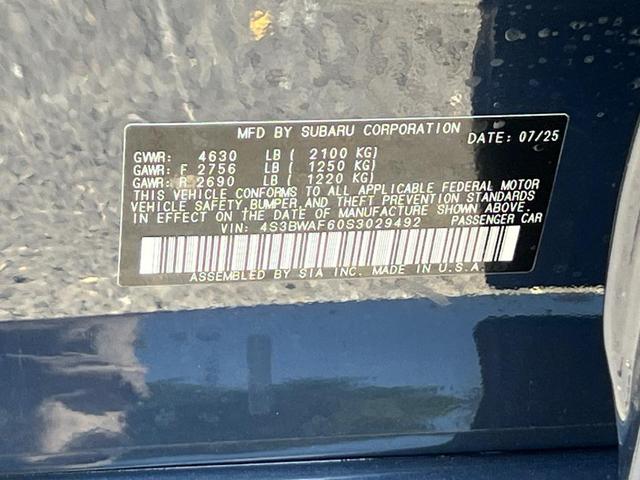 Photo of 2025 Blue Subaru Legacy