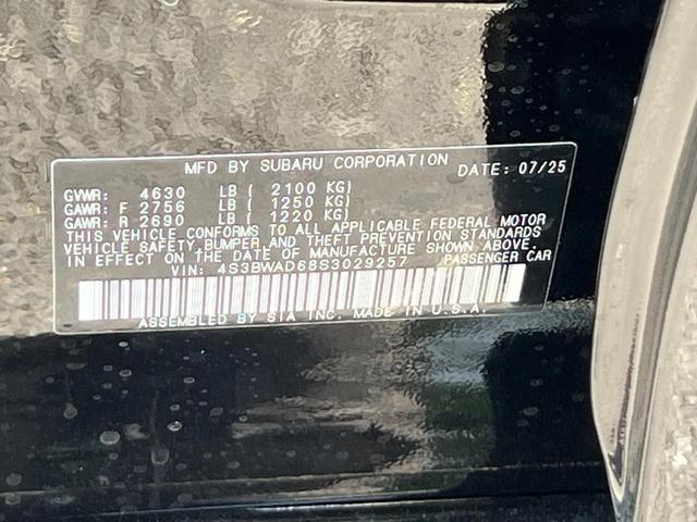 Photo of 2025 Black / Silver Subaru Legacy