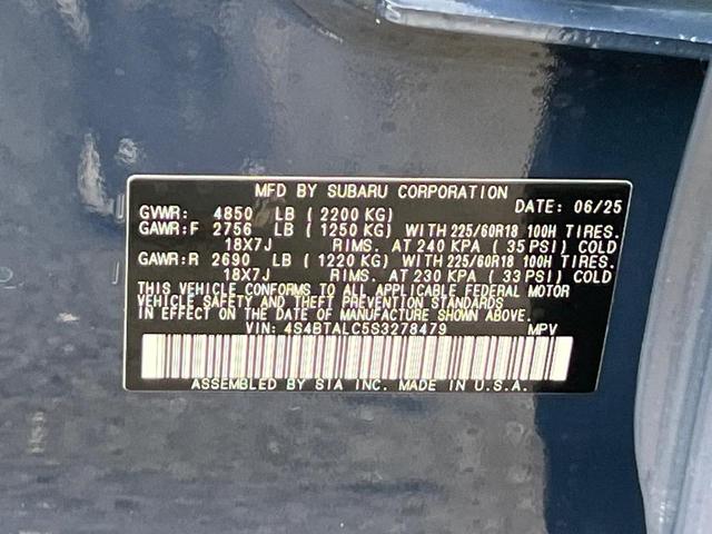 Photo of 2025 Blue Subaru Outback