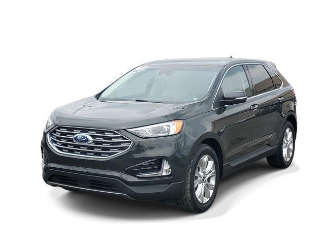 Photo of 2022 Forged Green Metallic Ford Edge